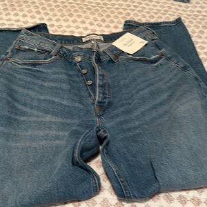 Abercrombie & Fitch jeans the Dad high rise 31 short
